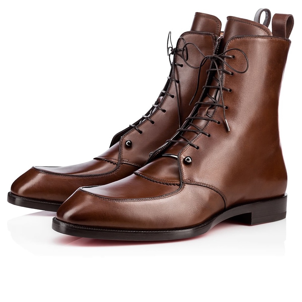 Christian Louboutin Ajimone brown size 41 boots